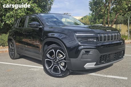 Black 2024 Jeep Avenger Wagon Summit