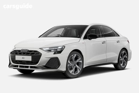 White 2025 Audi A3 Sedan 35 Tfsi S Line (Mhev)