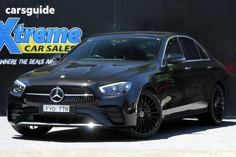 Black 2021 Mercedes-Benz E300 Sedan E (Hybrid)