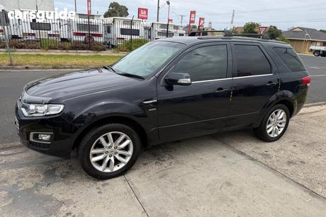 Black 2016 Ford Territory Wagon Ts (4X4)