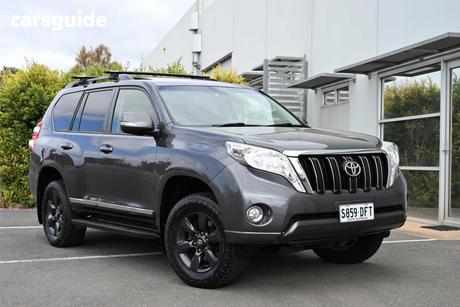 Silver 2015 Toyota Landcruiser Prado Wagon Altitude (4X4)