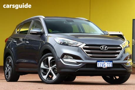 Grey 2016 Hyundai Tucson Wagon Elite (Fwd)