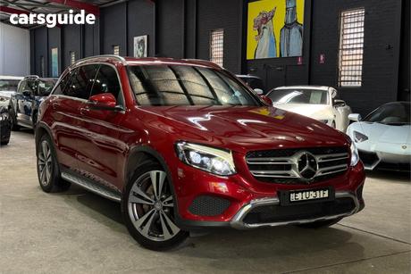 Red 2016 Mercedes-Benz GLC250 Wagon
