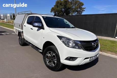 White 2016 Mazda BT-50 Dual Cab Utility Xtr (4X4)