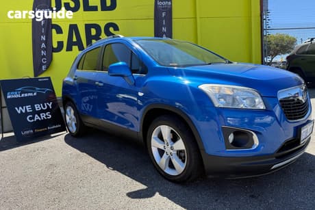 Blue 2014 Holden Trax Wagon Ltz
