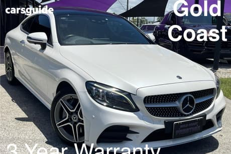 White 2018 Mercedes-Benz C300 Coupe