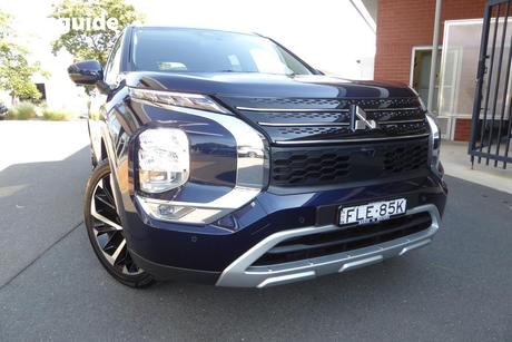 Blue 2024 Mitsubishi Outlander Wagon Aspire 7 Seat (2Wd)