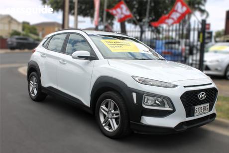 White 2017 Hyundai Kona Wagon Active Awd