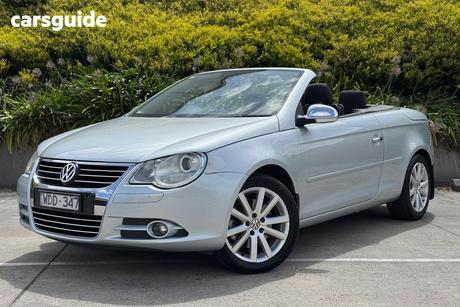 Silver 2007 Volkswagen EOS Convertible 2.0T Fsi