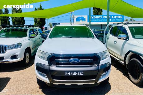 White 2017 Ford Ranger Dual Cab Pick-up Wildtrak 3.2 (4X4)