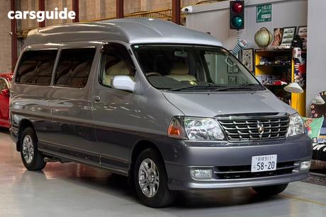 Grey 2001 Toyota HiAce Camper Commercial