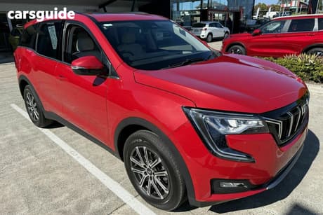 Red 2023 Mahindra XUV700 Wagon Ax7