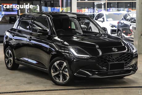 Black 2025 Suzuki Swift Hatchback Hybrid Glx