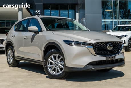 Silver 2023 Mazda CX-5 Wagon G25 Maxx Sport (Fwd)
