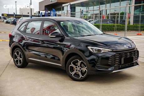 Black 2025 MG ZS Wagon Vibe Turbo