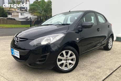 Black 2014 Mazda 2 Hatchback Neo Sport