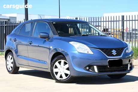 Blue 2019 Suzuki Baleno Hatchback Gl