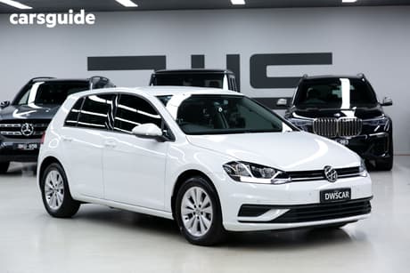 White 2018 Volkswagen Golf Hatchback 110 Tsi Trendline