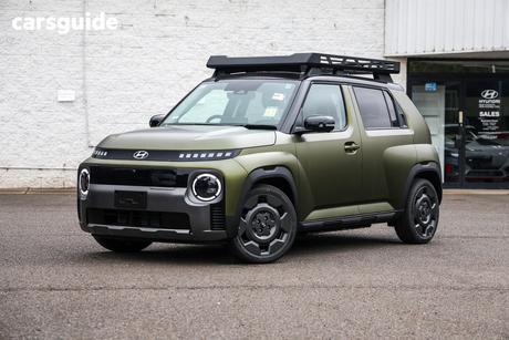 Green 2025 Hyundai Inster Wagon Cross Roof Basket 2Wd (49Kwh)