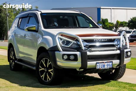 White 2019 Isuzu MU-X Wagon Ls-T (4X4)