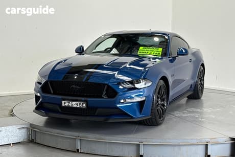 Blue 2023 Ford Mustang Fastback Gt 5.0 V8
