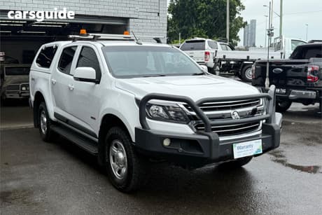 White 2018 Holden Colorado Crew Cab Pickup Ls (4X4)
