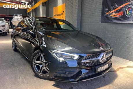 Black 2020 Mercedes-Benz CLA Coupe 200 C118 MY20.5