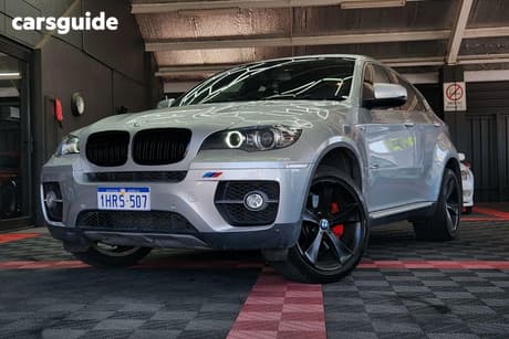 Silver 2009 BMW X6 Coupe Xdrive 50I