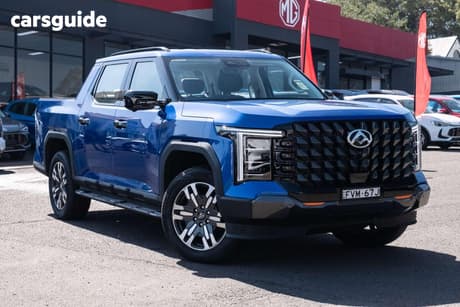 Blue 2025 LDV Terron 9 Double Cab Pick Up Evolve
