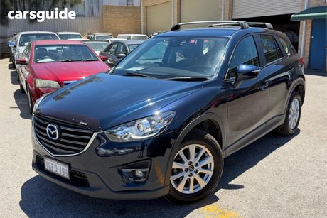 Blue 2017 Mazda CX-5 Wagon Maxx Sport (4X4)