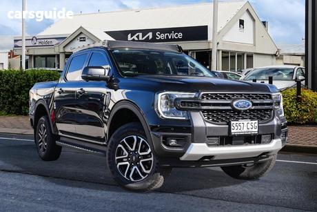 Black 2022 Ford Ranger Double Cab Pick Up Sport 3.0 (4X4)