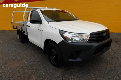 White 2022 Toyota Hilux Cab Chassis Workmate (4X2)