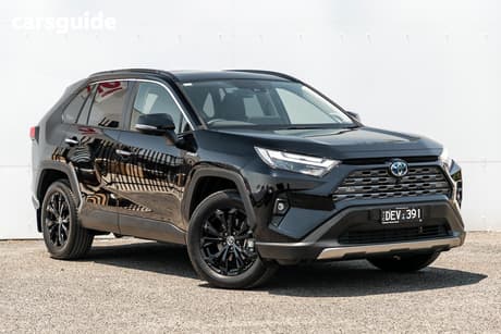 Black 2024 Toyota RAV4 Wagon Cruiser (2Wd) Hybrid
