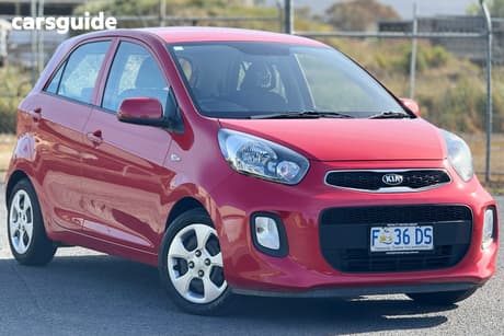 Red 2016 Kia Picanto Hatchback Si