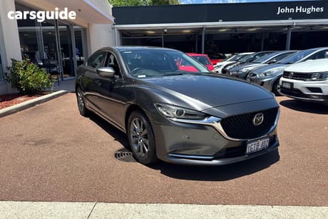 Grey 2018 Mazda 6 Sedan Touring