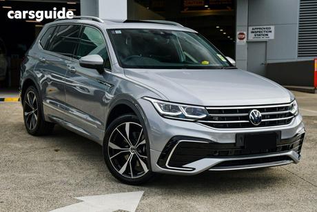 Silver 2024 Volkswagen Tiguan Wagon Allspace 162Tsi R-Line