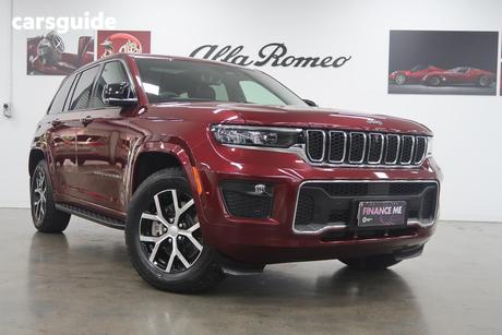 Red 2023 Jeep Grand Cherokee Wagon Overland 5 Seat (4X4)