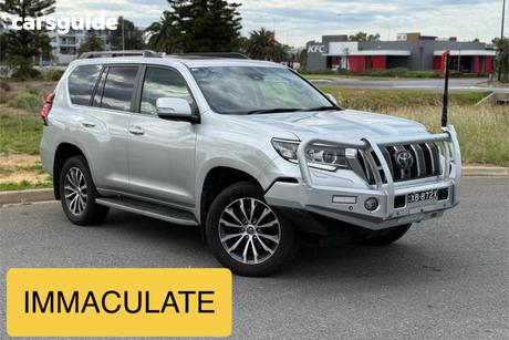 Silver 2022 Toyota Landcruiser Prado Wagon Kakadu