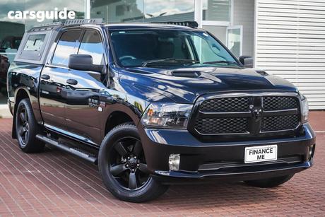 Black 2022 RAM 1500 Crew Cab Utility Express