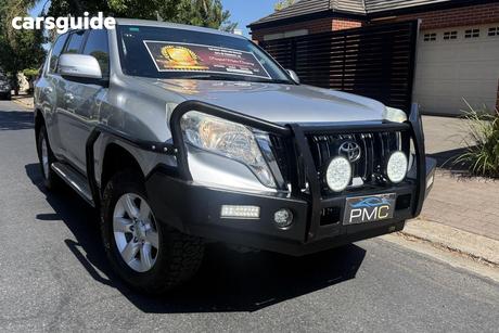 Silver 2014 Toyota Landcruiser Prado Wagon Gxl (4X4)