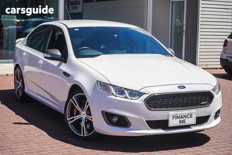 White 2015 Ford Falcon Sedan Xr8