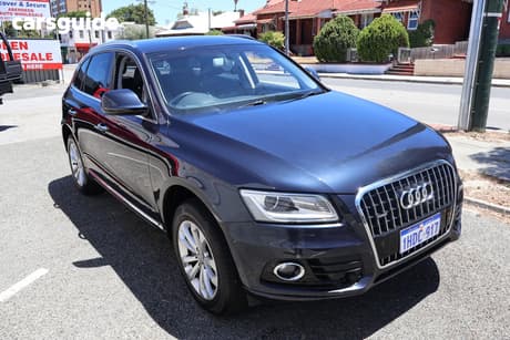 Blue 2016 Audi Q5 Wagon 2.0 Tfsi Quattro