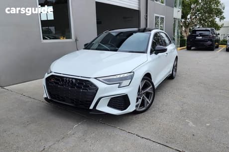 White 2023 Audi S3 Sportback 2.0 Tfsi Quattro