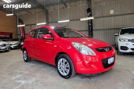 Red 2011 Hyundai I20 Hatchback Active