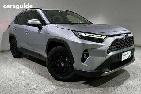 Silver 2023 Toyota RAV4 Wagon Cruiser (Awd) Hybrid