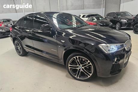 Black 2016 BMW X4 Coupe Xdrive 20D