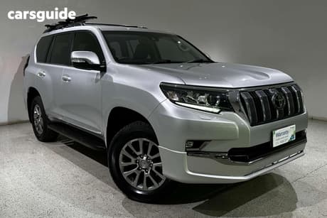 Silver 2020 Toyota Landcruiser Prado Wagon Kakadu