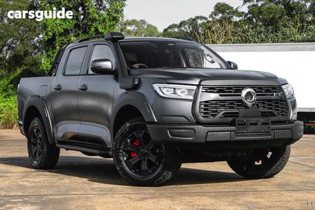 Grey 2025 GWM Cannon Dual Cab Utility Xsr (4X4)