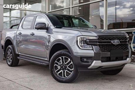 Silver 2025 Ford Ranger Double Cab Pick Up Sport 2.0 (4X4)