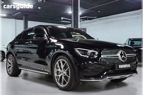 Black 2020 Mercedes-Benz GLC300 Coupe 4Matic